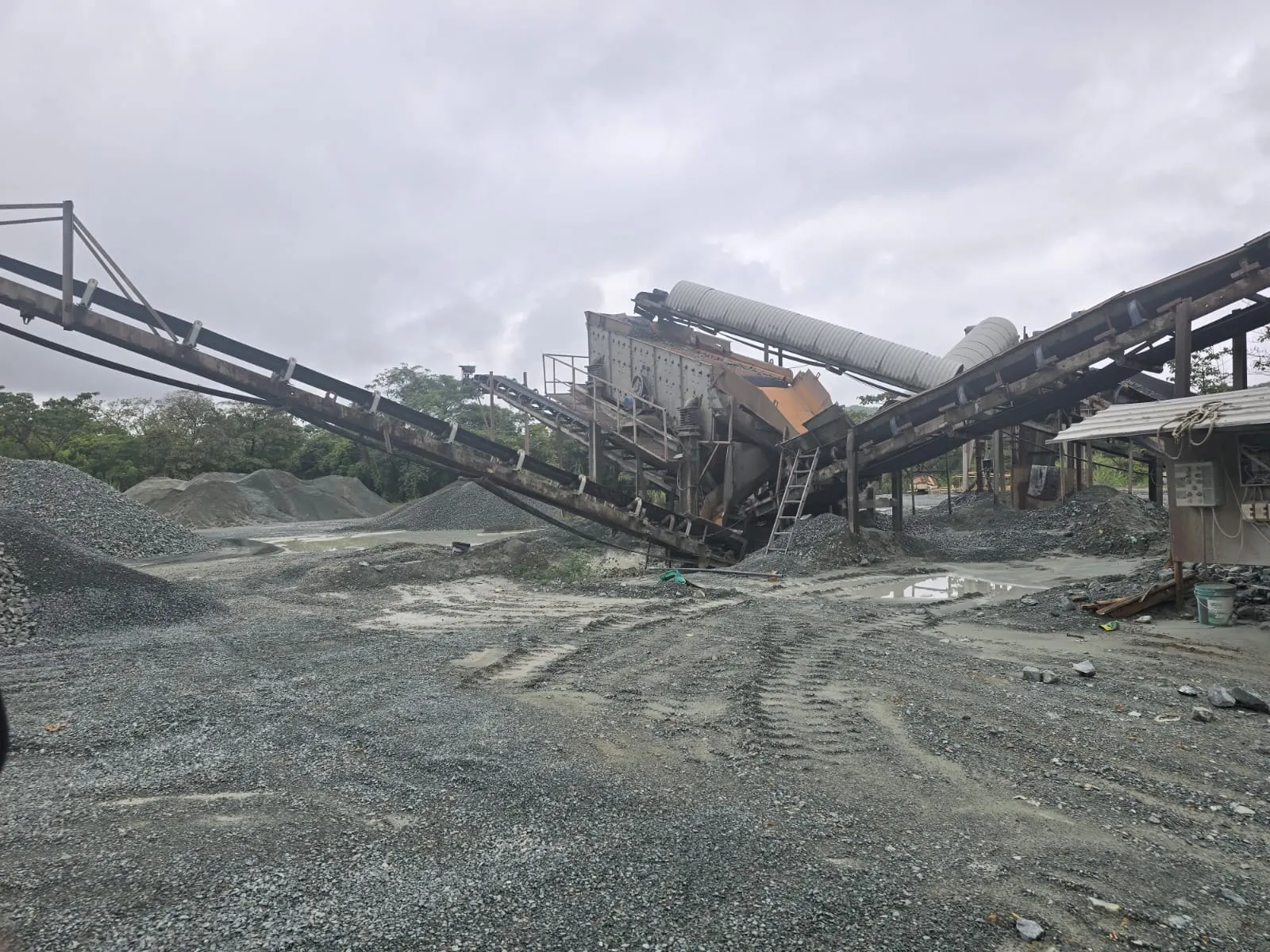 Planta trituradora de agregados de MADISA Company en Panamá